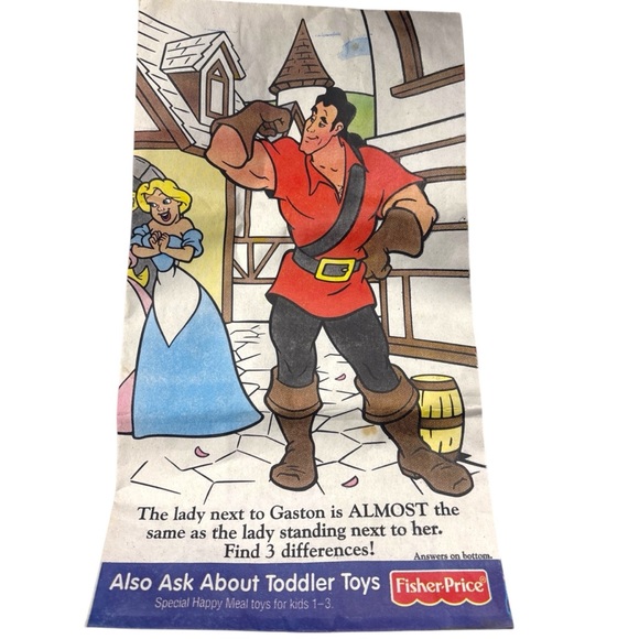 2002 McDonalds Beauty And The Beast Happy Meal Toys Full Set Plus - Picture 10 of 10